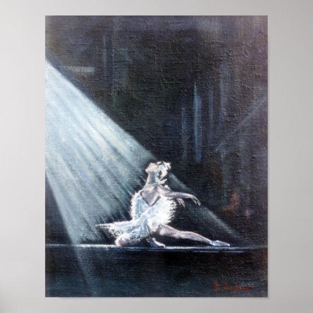 Der Schwan /The Swan ,(Ballett) ,(Ballett) Poster (Vorne)