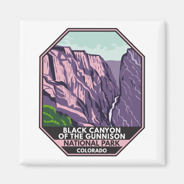 Der Schwarze Canyon des Gunnison-Nationalparks Vin Magnet (Vorne)