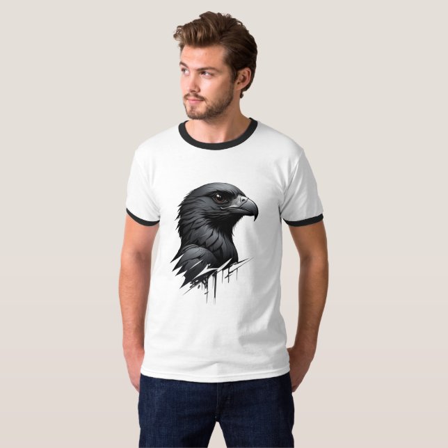 Der Schwarze Falken T-Shirt (Vorne ganz)
