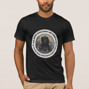 Der schwarze goldene Retrievers T-Shirt