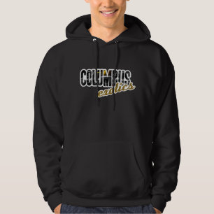 Der schwarze Hoodie der Männer