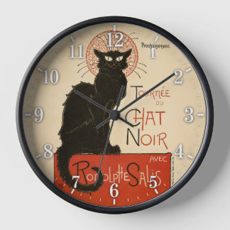Der Schwarze Kater Uhr
