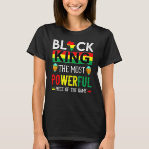 Der schwarze König das mächtigste Stück in den Spi T-Shirt