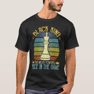Der schwarze König das mächtigste Stück in der Gam T-Shirt