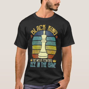 Der schwarze König das mächtigste Stück in der Gam T-Shirt