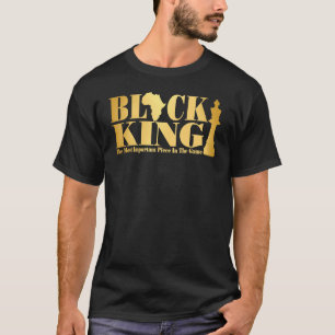 Der schwarze König ist das wichtigste Stück im Spi T-Shirt
