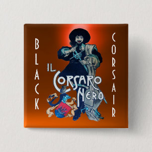 Der schwarze KORSAIR-Edelstein Orange Button