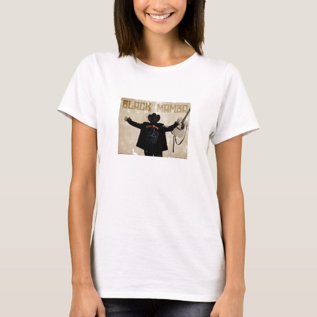 Der schwarze Mamba-Umarmung T-Shirt (Vorderseite)