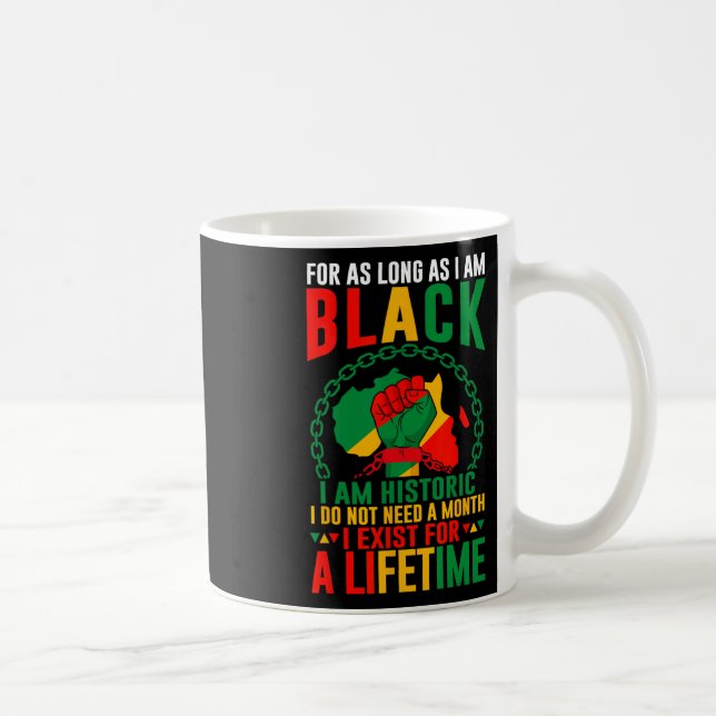 Der schwarze Monat, solange ich schwarz bin, bin i Kaffeetasse (Rechts)