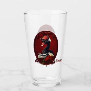 Der schwarze Schwan, Symbol für Kreativität Glas