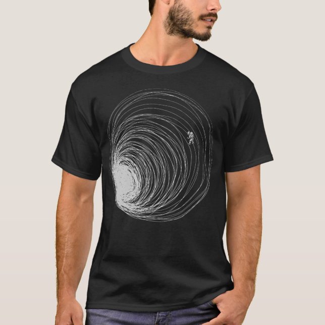 Der schwarze Seeastronaut wurde von Tobe Fonseca i T-Shirt (Vorderseite)