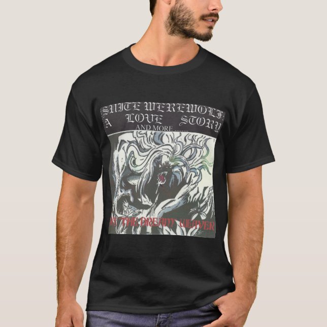 Der schwarze T - Shirt der Männer (Vorderseite)