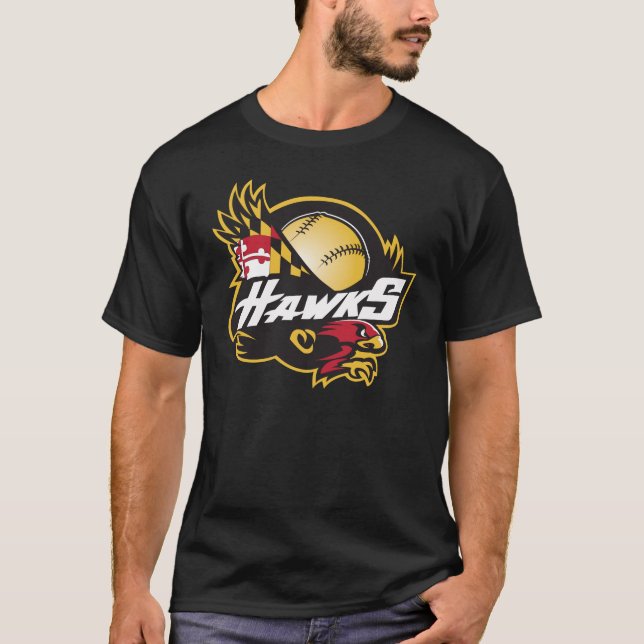 Der schwarze T - Shirt der Männer (Vorderseite)