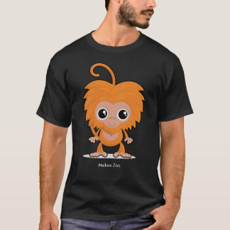 Der schwarze T - Shirt der Tamarin-Männer