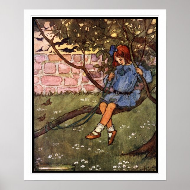 Der schwindende Bough von Florence Harrison Poster (Vorne)