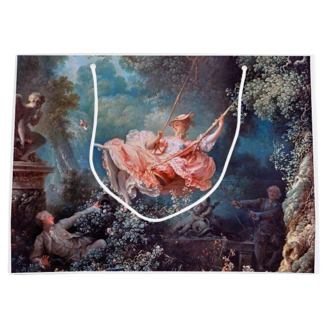 Der Schwung, Fragonard Große Geschenktüte (Vorderseite)