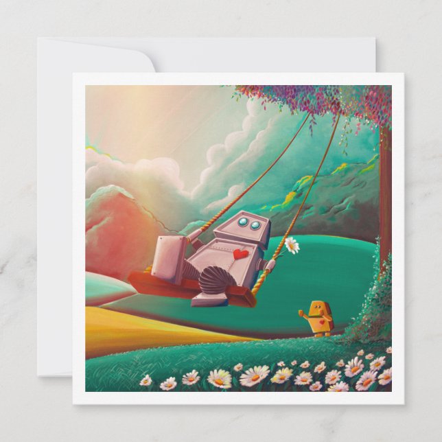 Der Schwung - Mini-Druck (Vorderseite)