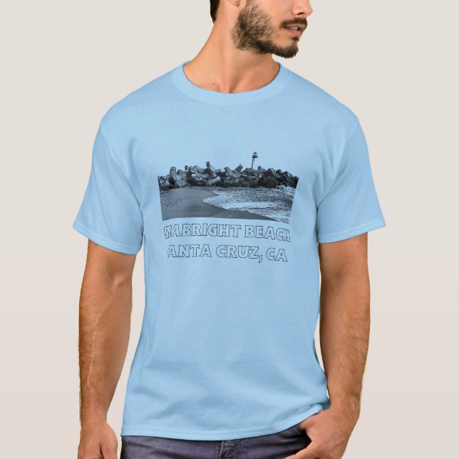Der Seabright der Männer Strand, Santa- CruzT - T-Shirt (Vorderseite)