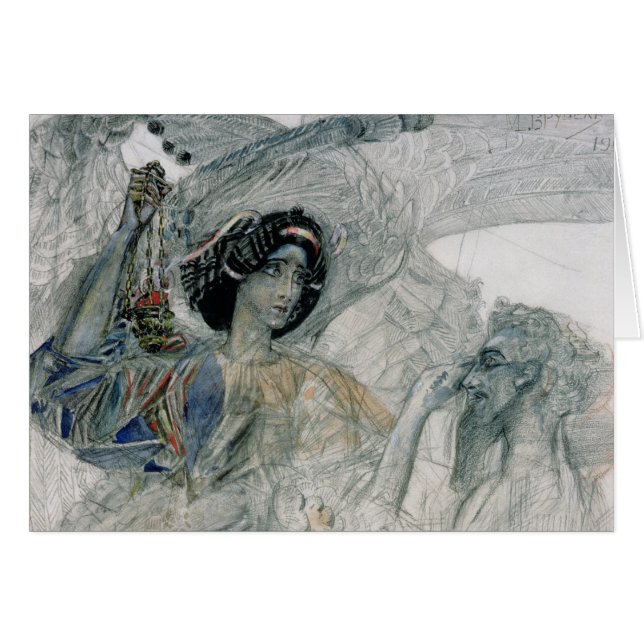 Der sechs Winged Seraph vom Prophet (Vorderseite (Horizontal))