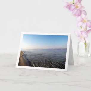 Der See Genezareth, Israel Karte