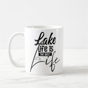 Der See ist das beste Leben Kaffeetasse