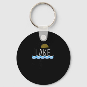 Der See ist mein glücklicher Ort Booting-Geschenk Schlüsselanhänger