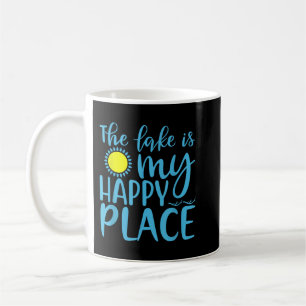 Der See ist mein glücklicher Ort Funny Vacation Su Kaffeetasse