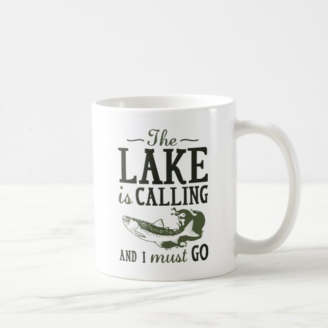 Der See ruft Kaffeetasse (Rechts)