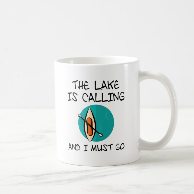 Der See ruft Kaffeetasse (Rechts)