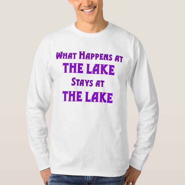 Der See T-Shirt (Vorderseite)
