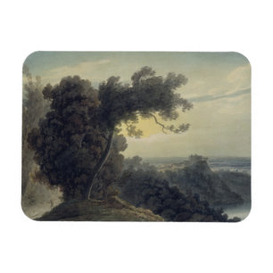 Der See von Albano und von Schloss Gandolfo, Magnet