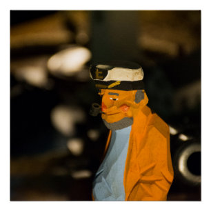 DER SEEKAPITÄN 20 X 20 POSTER