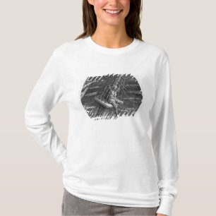 Der Seemann oben in gekackte des Schiffs T-Shirt