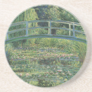 Der Seerosenteich, Landschaftsölgemälde, Monet Getränkeuntersetzer