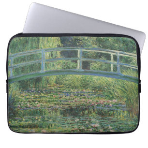 Der Seerosenteich, Landschaftsölgemälde, Monet Laptopschutzhülle