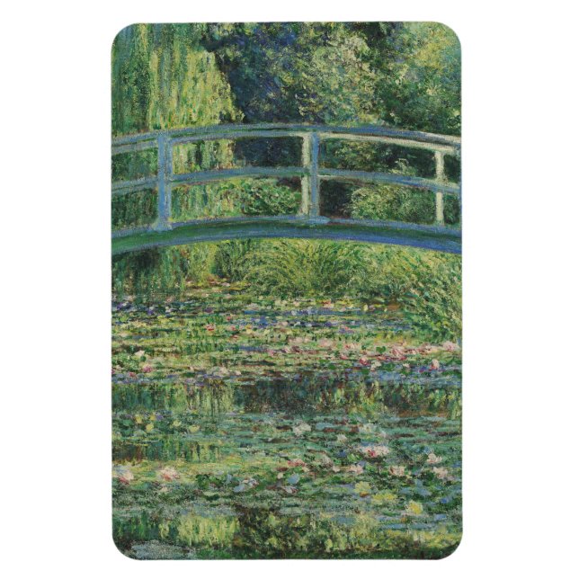 Der Seerosenteich, Landschaftsölgemälde, Monet Magnet (Vertikal)