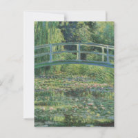 Der Seerosenteich, Landschaftsölgemälde, Monet