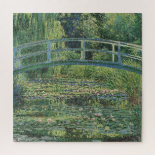 Der Seerosenteich, Landschaftsölgemälde, Monet Puzzle