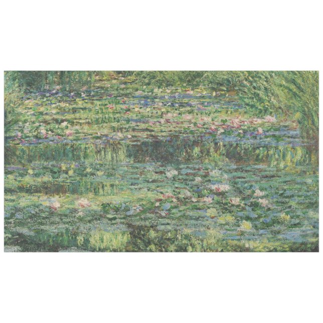 Der Seerosenteich, Landschaftsölgemälde, Monet Tischdecke (Vorderseite (Horizontal))