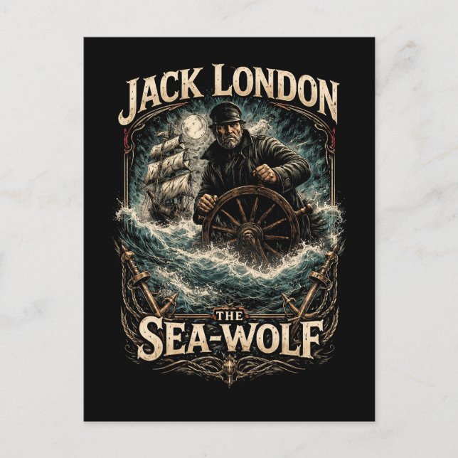Der Seewolf Postkarte (Vorderseite)