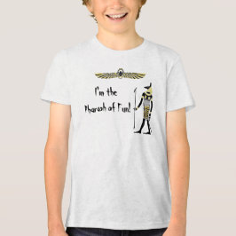 Der Segen des Golden Pharao: Kunst des alten Ägypt Tri-Blend Shirt