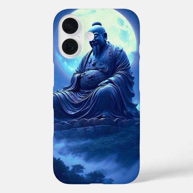 Der Segen des Mondes über der himmlischen Statue Case-Mate iPhone Hülle (Rückseite)