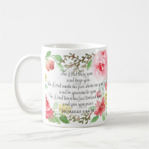 Der Segen   Kunst der Schrift   Nummern 6:24-26 Kaffeetasse
