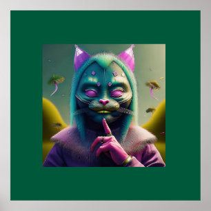 Der Seher wird gleich eine Beobachtung machen Poster