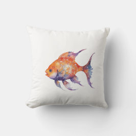 Der sehr besorgte Goldfisch Klein Kissen