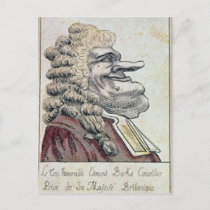 Der sehr ehrenwerte Edmund Burke0 Postkarte