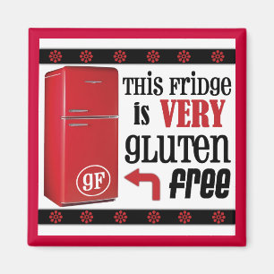 Der sehr Gluten-Freie Kühlschrankmagnet Magnet