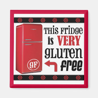 Der sehr glutenfreie Kühlschrankmagnet Magnet