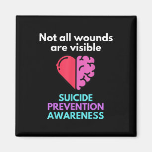 Der Selbstmord gibt dem anderen den Schmerz. Selbs Magnet