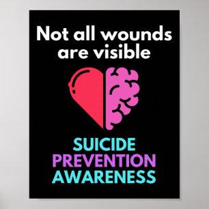 Der Selbstmord gibt dem anderen den Schmerz. Suici Poster